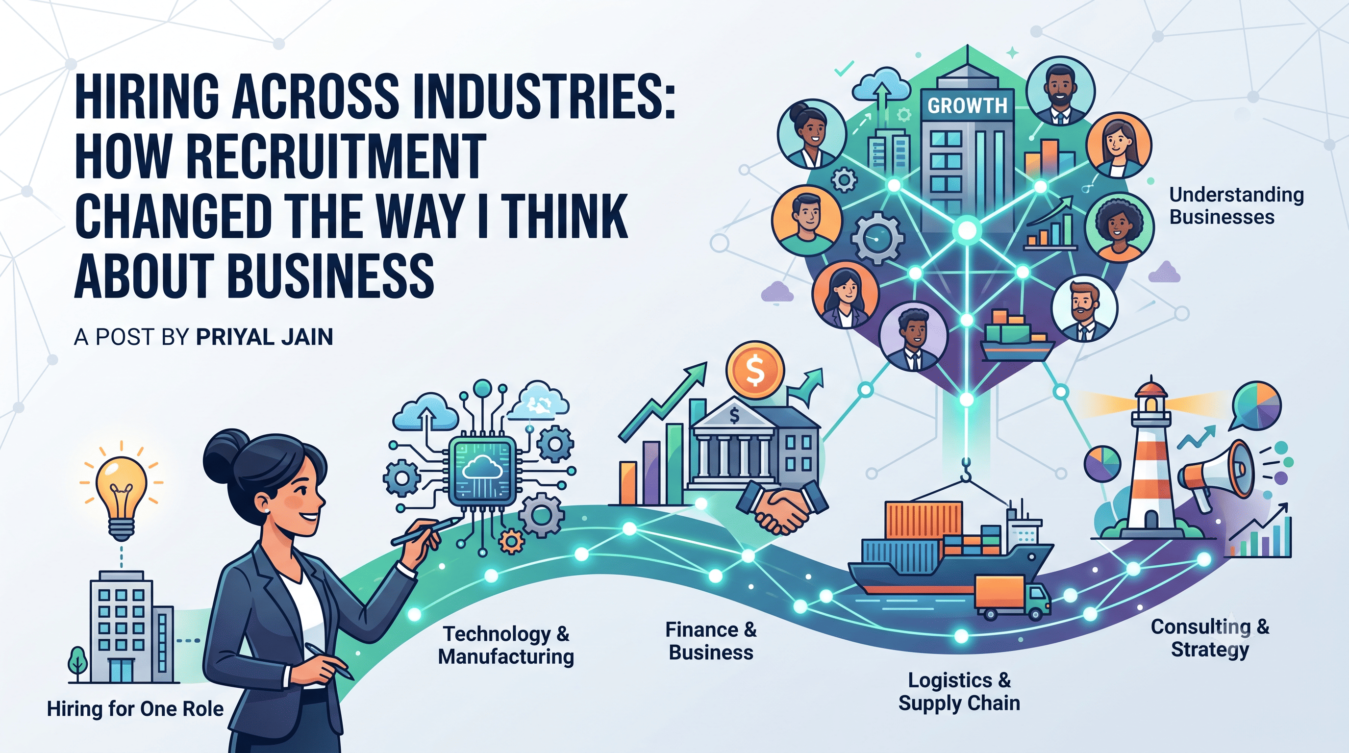 Hiring for One Role to Hiring Across Industries: How Recruitment Changed the Way I Think About Business