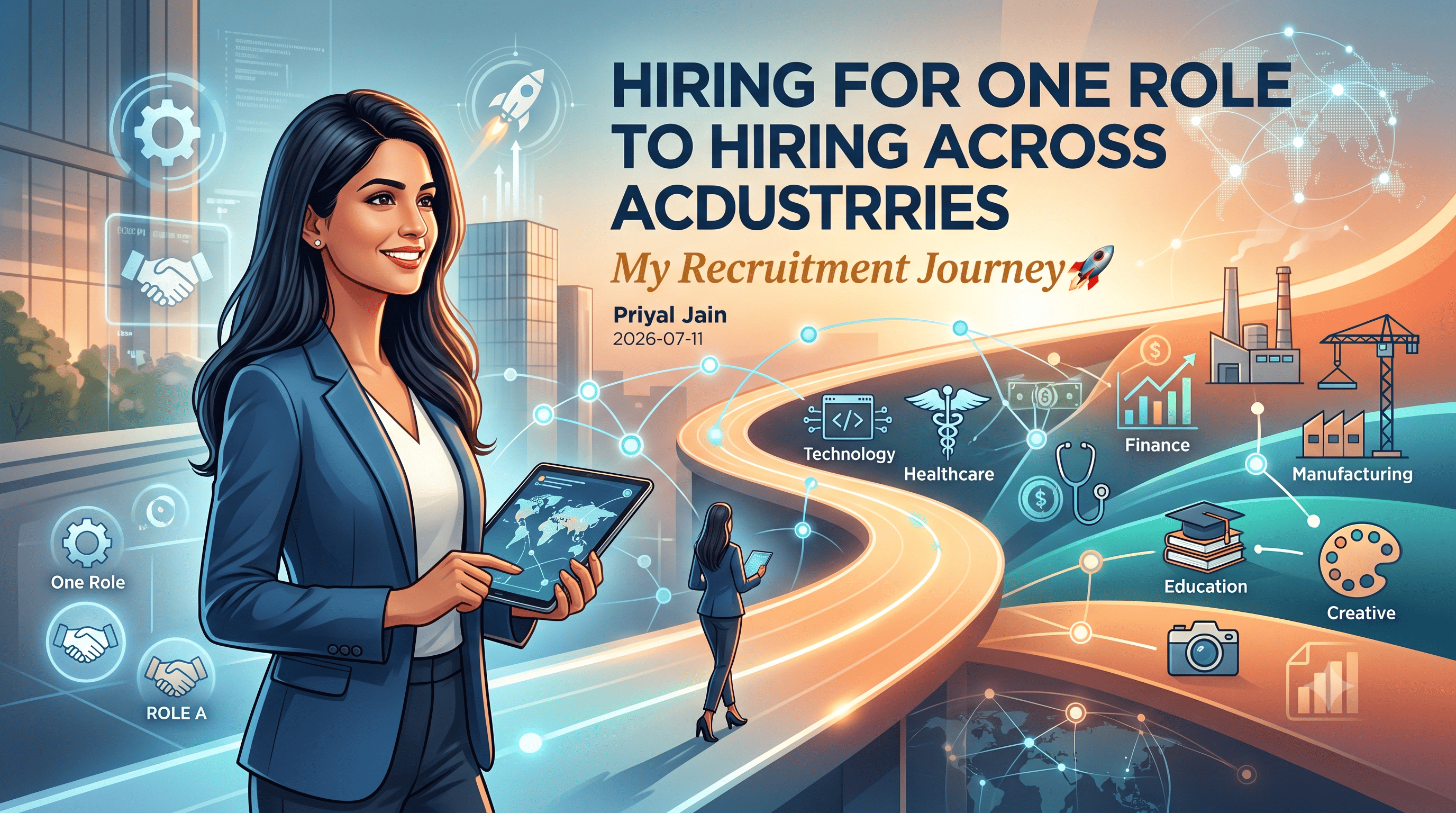 Hiring for One Role to Hiring Across Industries: My Recruitment Journey